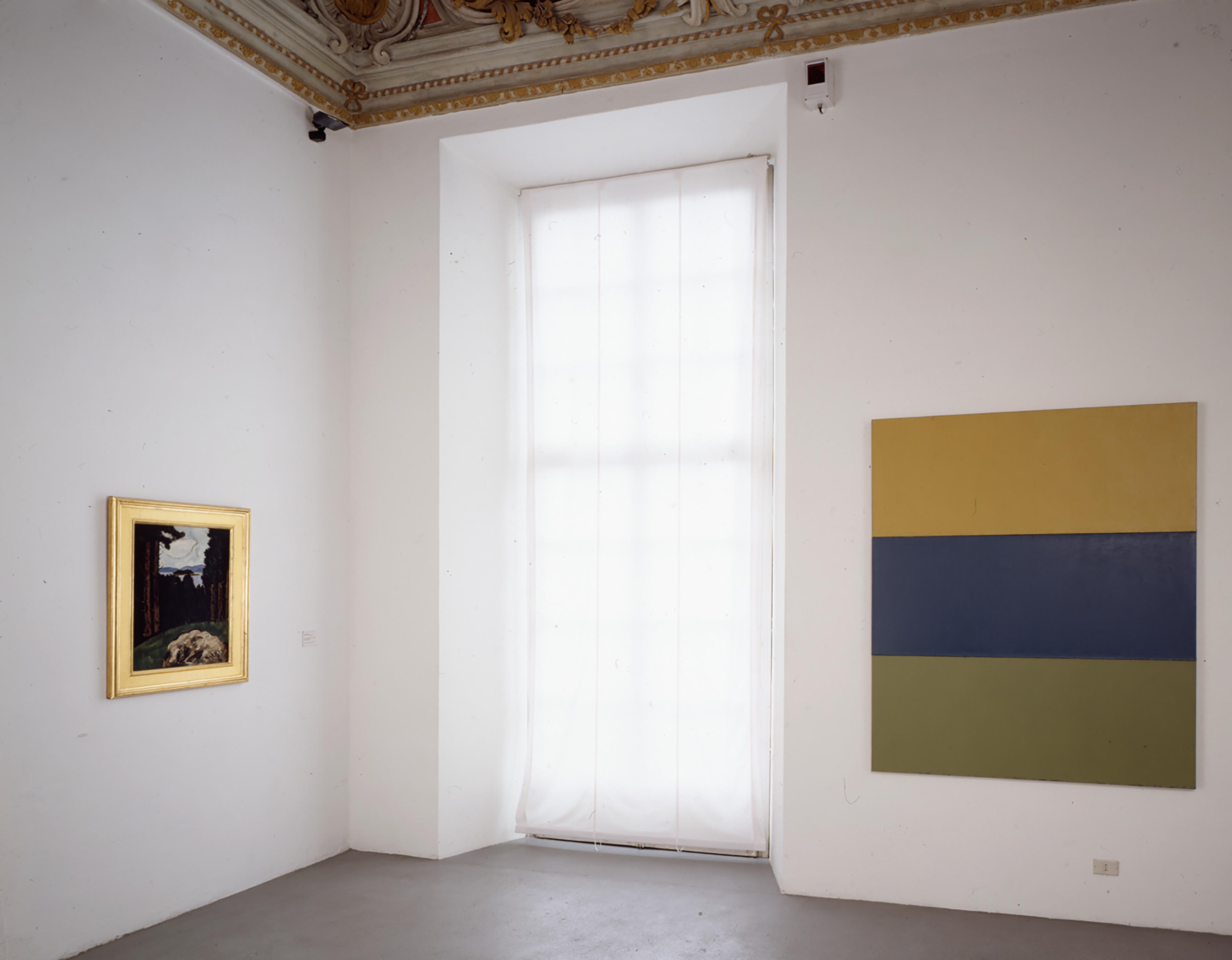 Marsden Hartley, Le colline di Camden viste da Bakeru0027s Island, Penobscot Bay, 1938 and Brice Marden, Verticale orizzontale, 1973